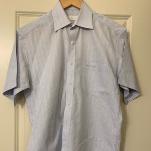 Paco Rabanne Men's Short Sleeve Dress Shirt, Approx Medium